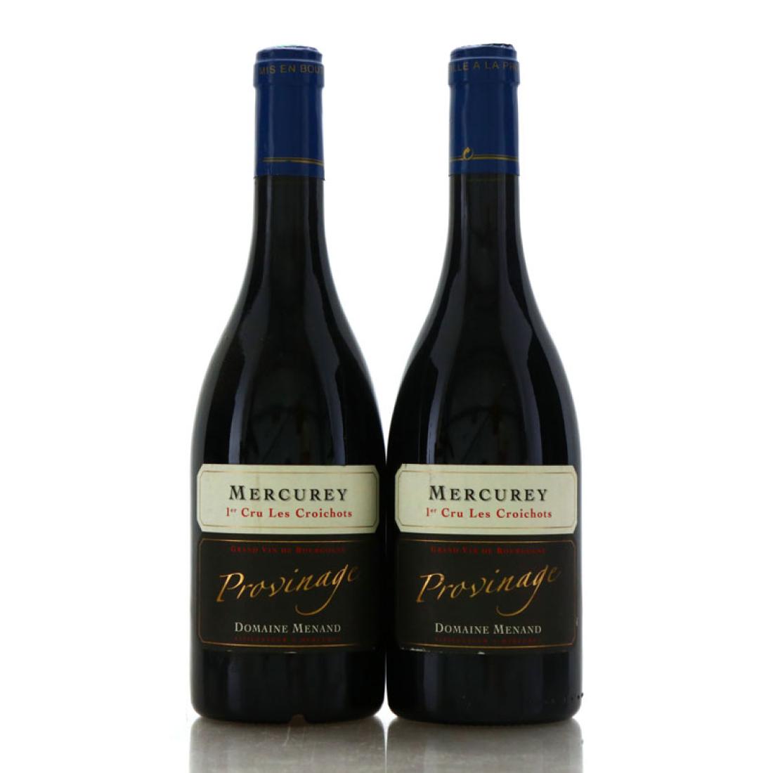 Dom. Menand Provinage Les Croichots 2013 Mercurey 1er-Cru 2x75cl