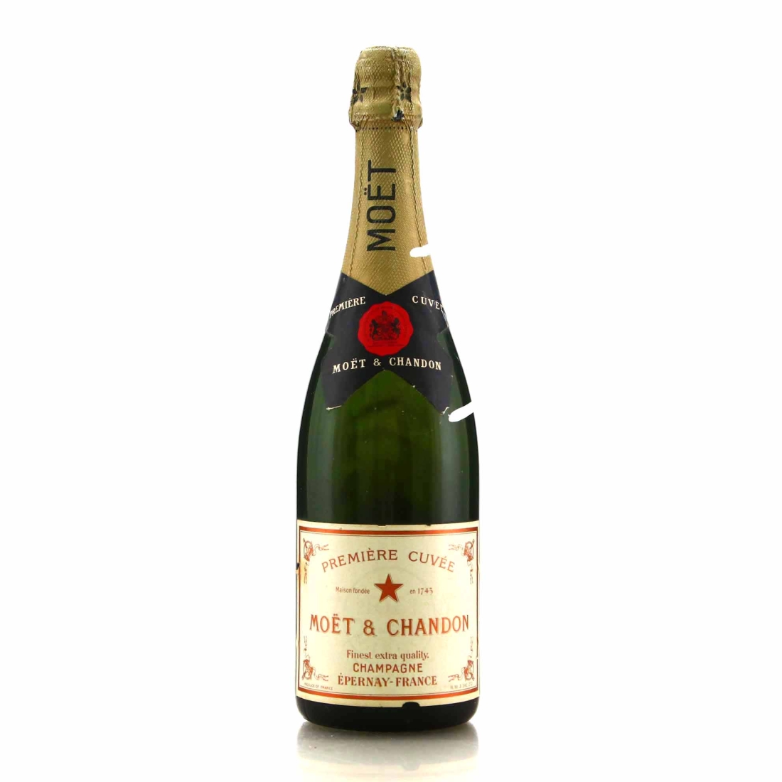 Moet & Chandon Premiere Cuvee Brut NV Champagne circa 1970s