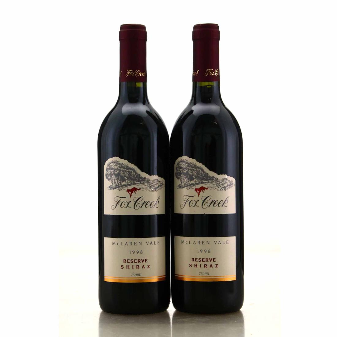 Fox Creek Reserve Shiraz 1998 McLaren Vale 2x75cl