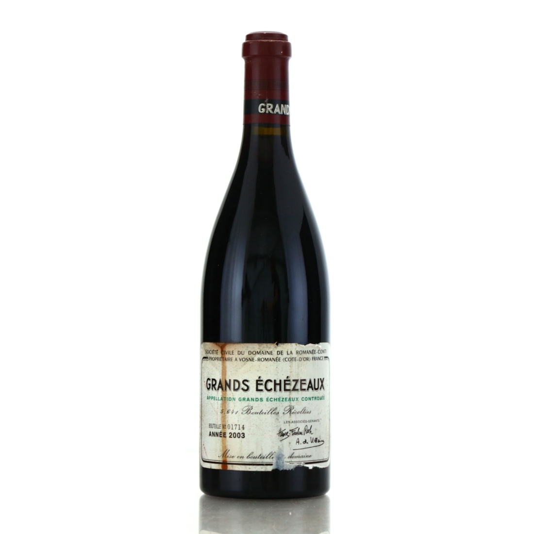 Dom. de la Romanee-Conti 2003 Grands-Echezeaux Grand-Cru
