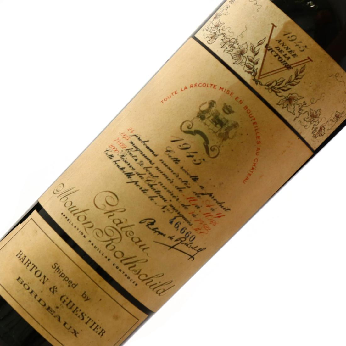 Image for Ch. Mouton Rothschild 1945 Pauillac 1er Cru