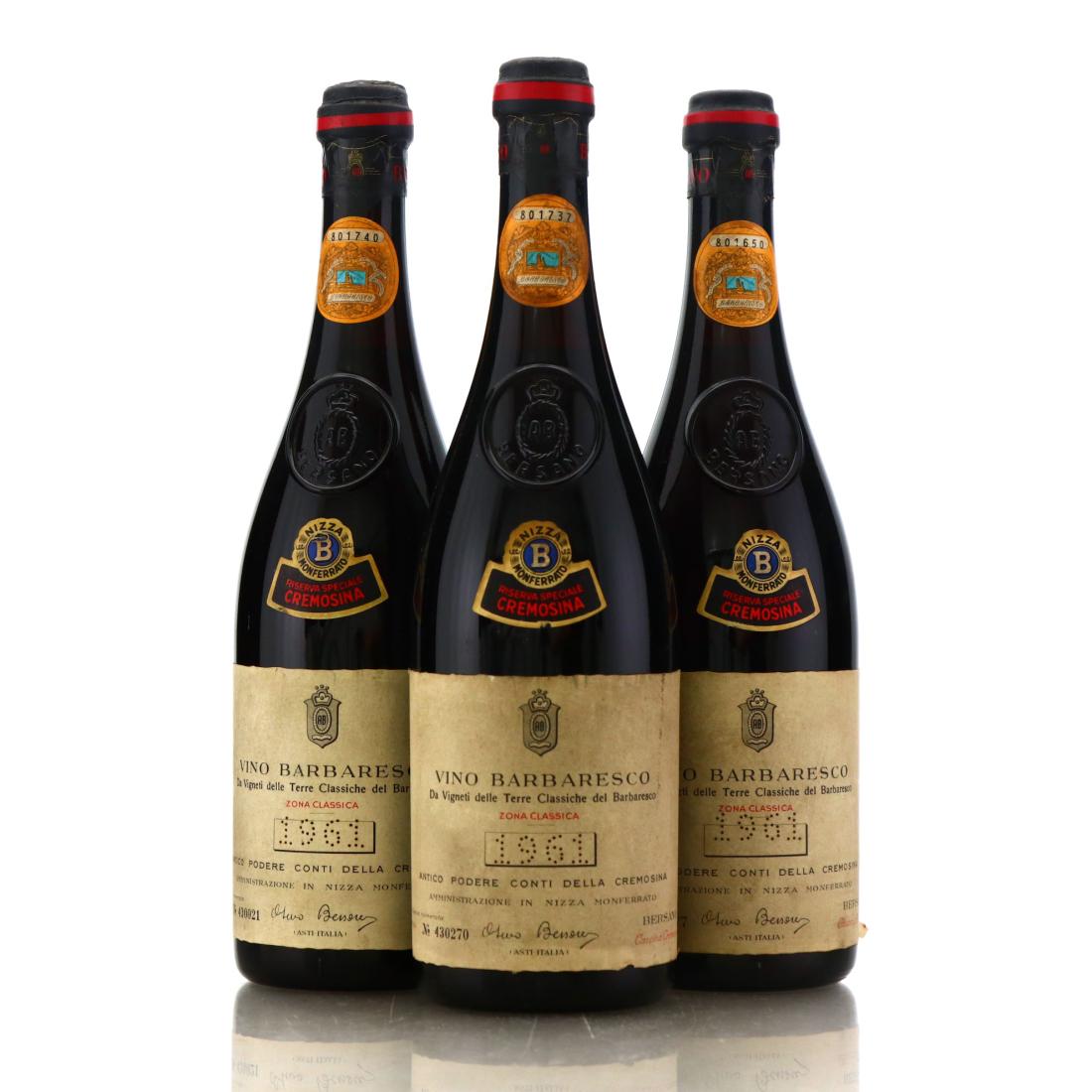 Image for Bersano Cremosina 1961 Barbaresco Riserva Speciale