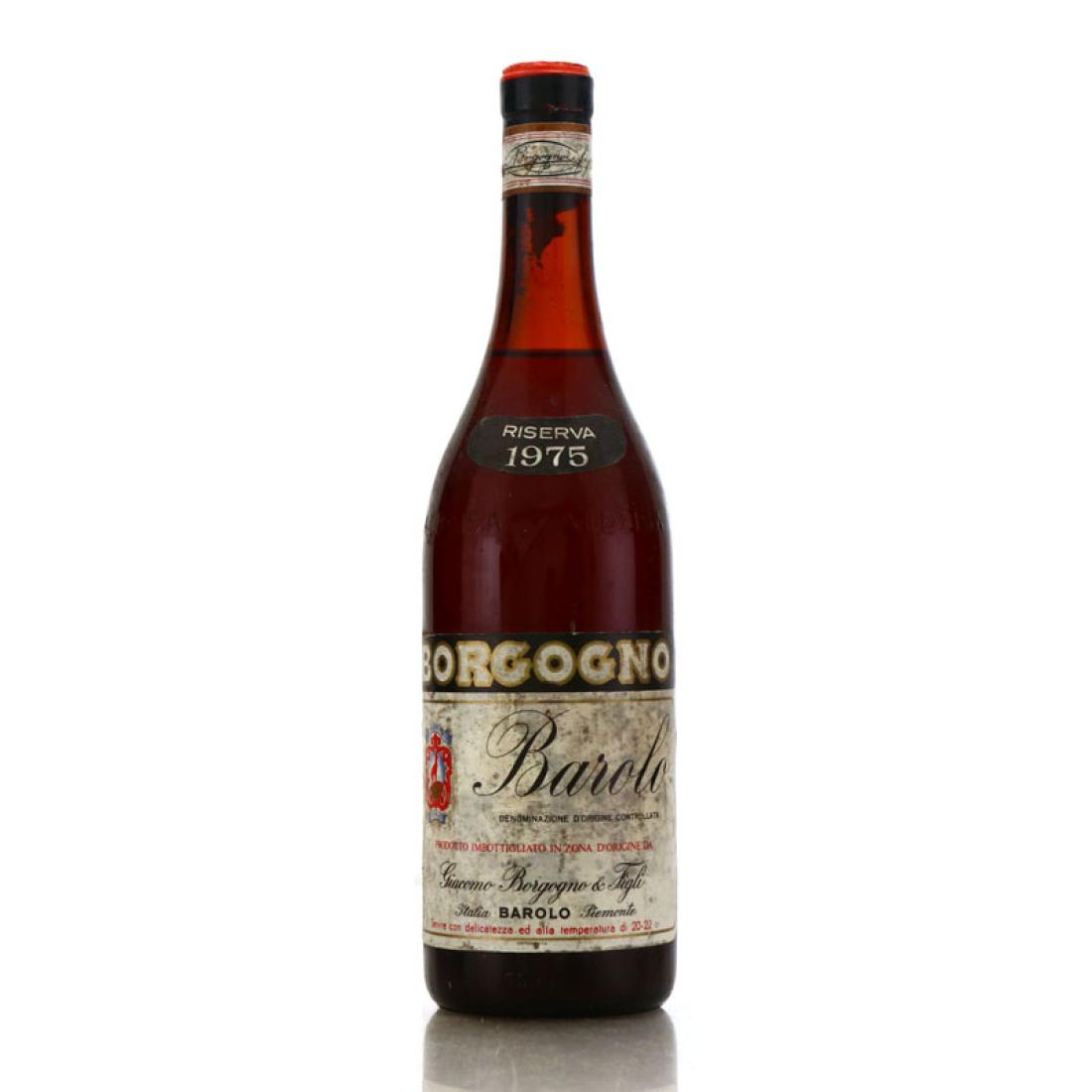 Giacomo Borgogno & Figli 1975 Barolo Riserva