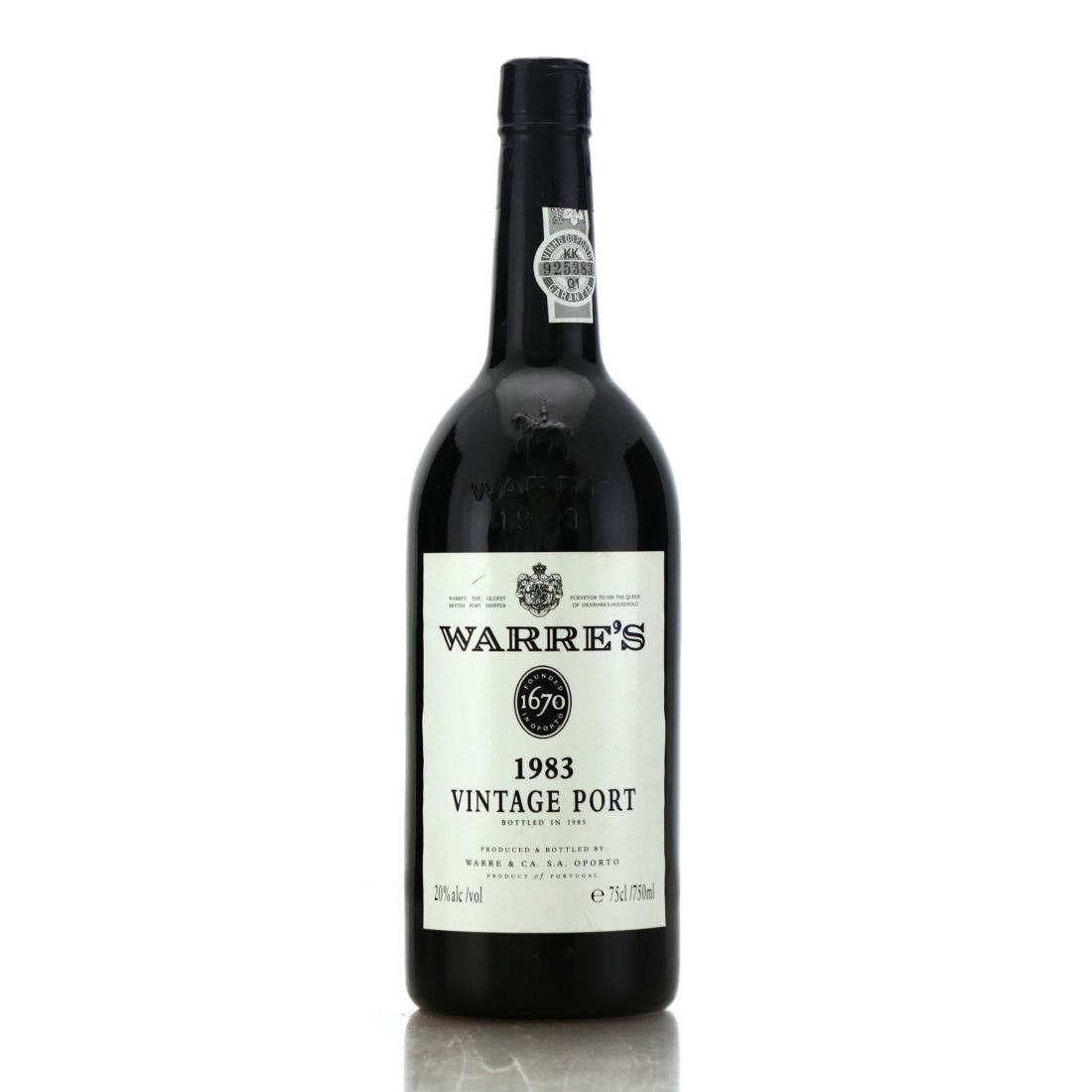 Image for Warre's 1983 Vintage Port