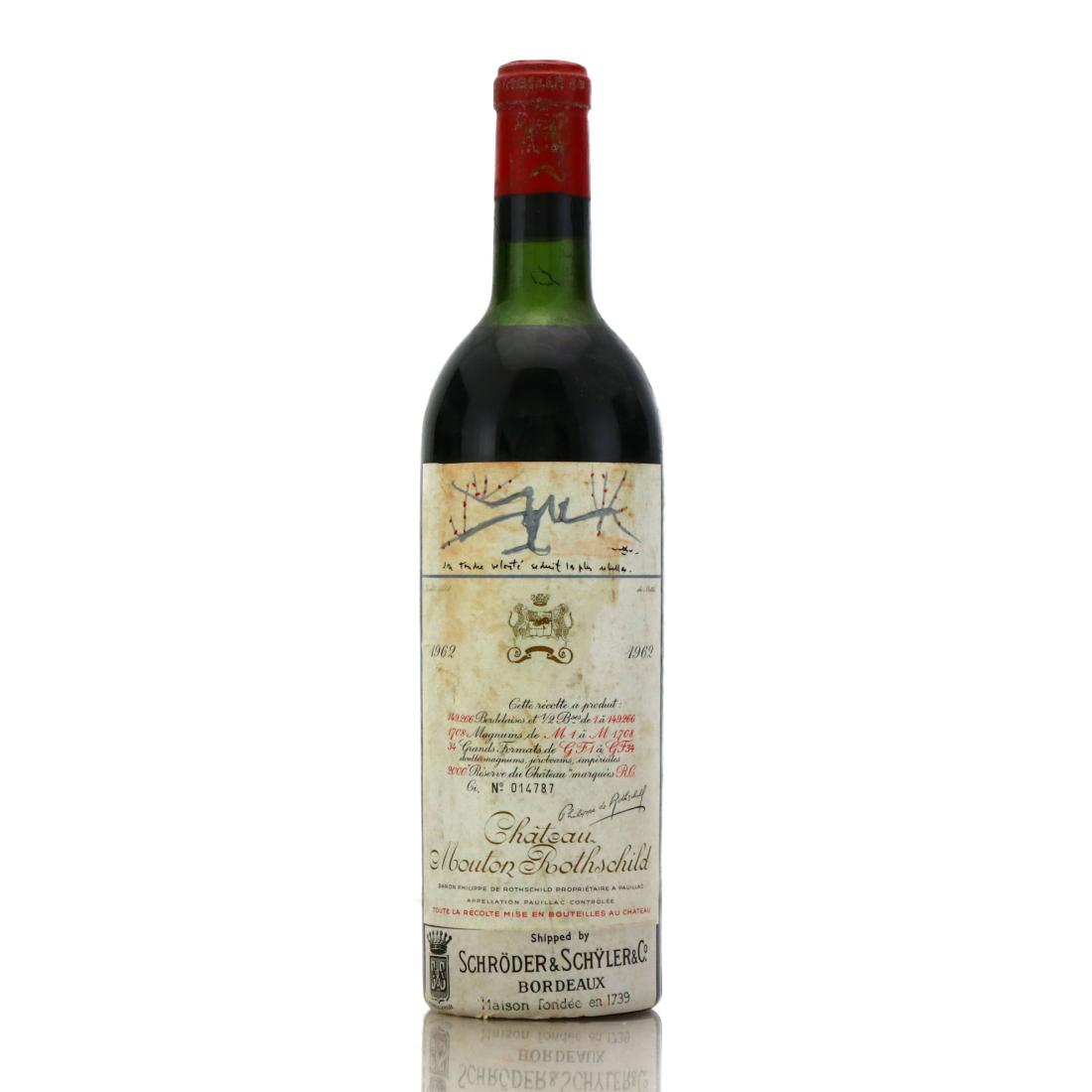 Image for Ch. Mouton Rothschild 1962 Pauillac 1er-Cru