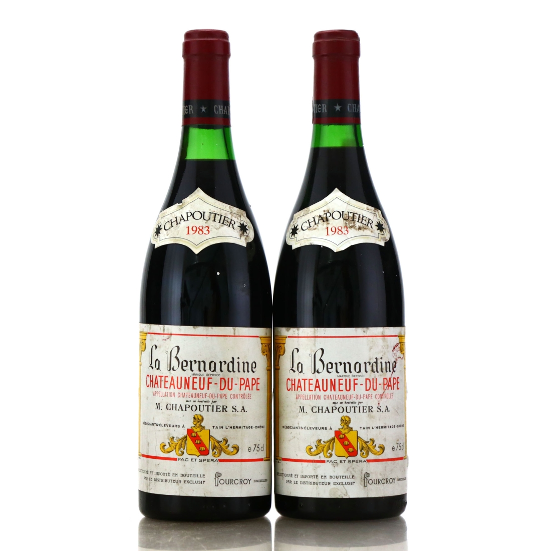 M. Chapoutier La Bernardine 1983 Chateauneuf-du-Pape 2x75cl