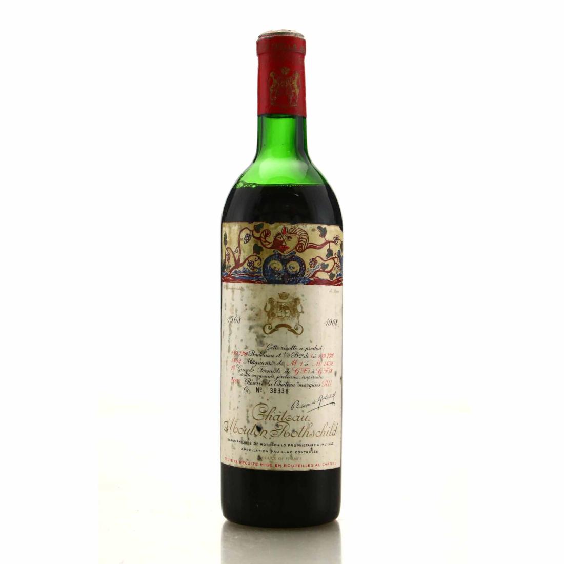 Image for Ch. Mouton Rothschild 1968 Pauillac 1er Cru