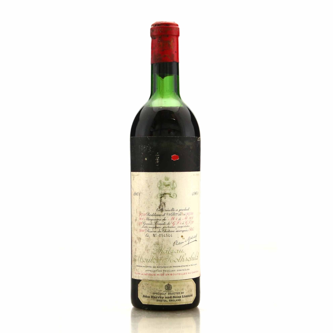 Image for Ch. Mouton Rothschild 1961 Pauillac 1er Cru