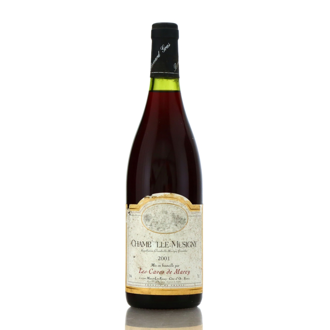 Bernard Gras Les Caves de Marey 2001 Chambolle-Musigny