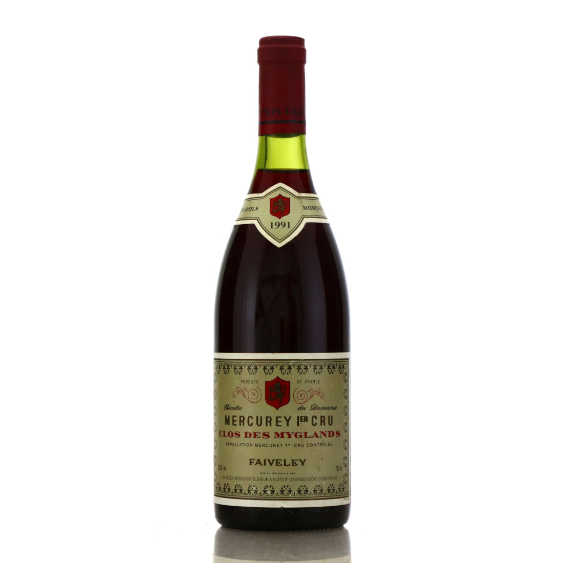 Faiveley Clos des Myglands 1991 Mercurey 1er-Cru