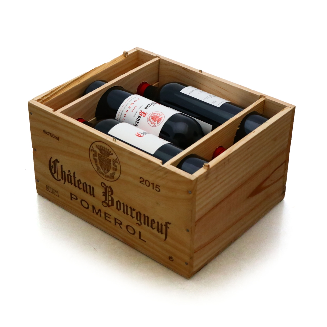 Ch. Bourgneuf 2015 Pomerol 6x75cl