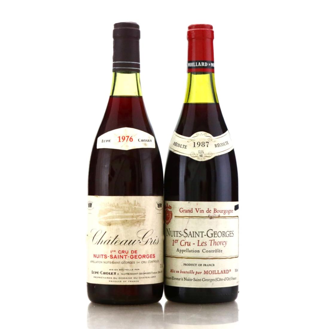 Assorted 1970-80s Nuits-St-Georges 1er-Cru x2