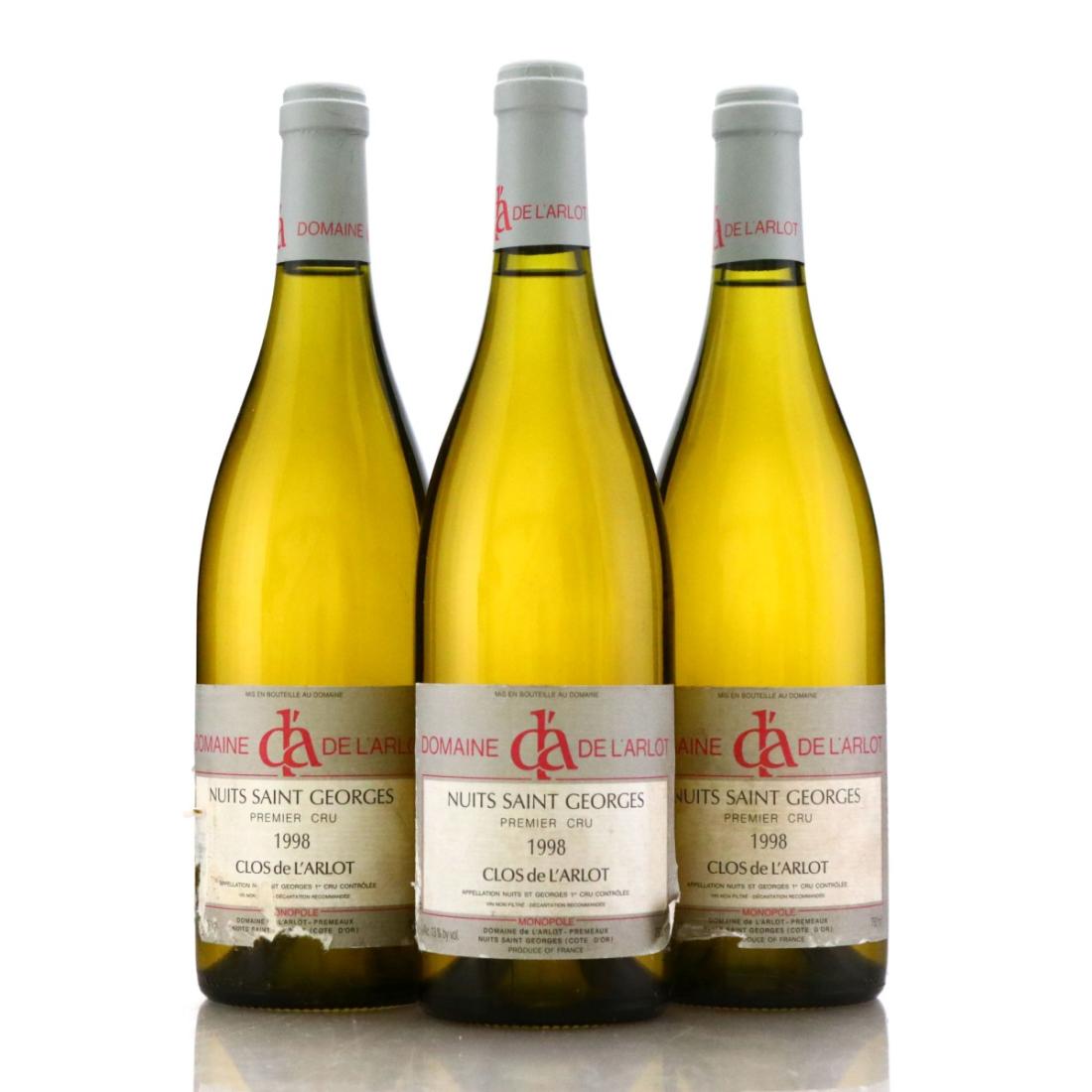 Image for Dom. de L'arlot Blanc Monopole 1998 Nuits-St-Georges 1er-Cru