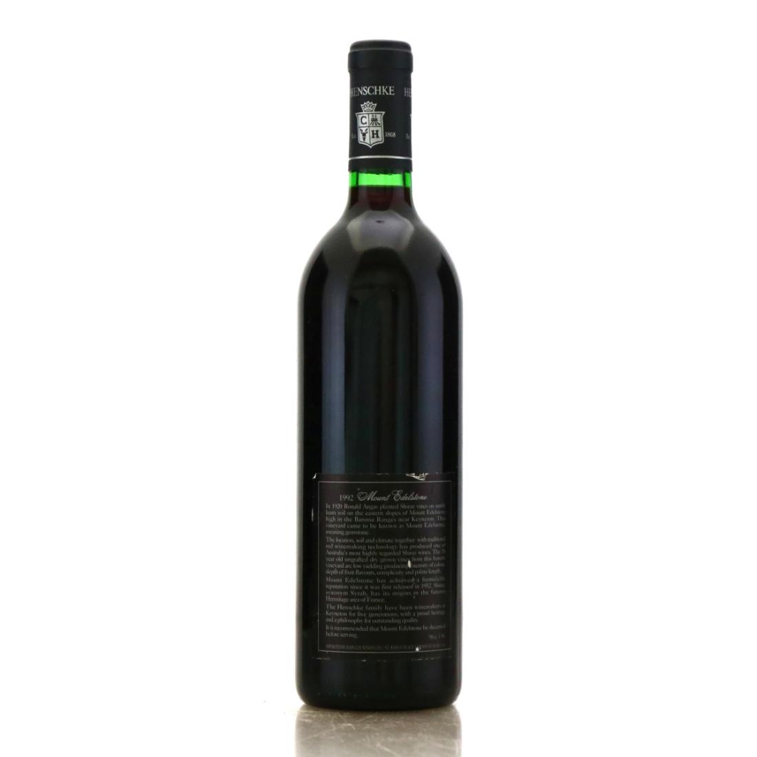 Image for Henschke Mount Edelstone Vineyard Shiraz 1992 Eden Valley