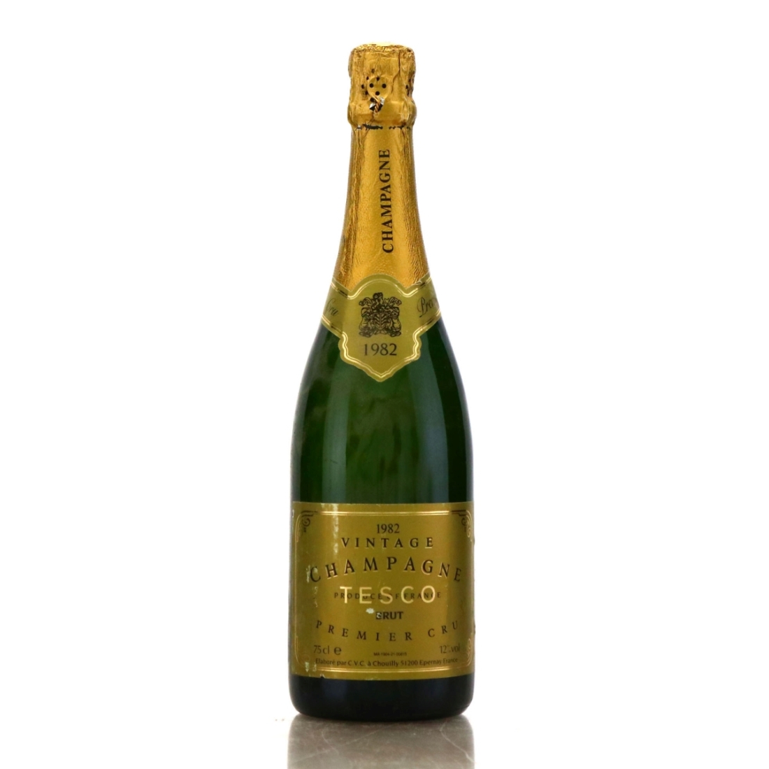 Tesco Premier Cru 1982 Vintage Champagne
