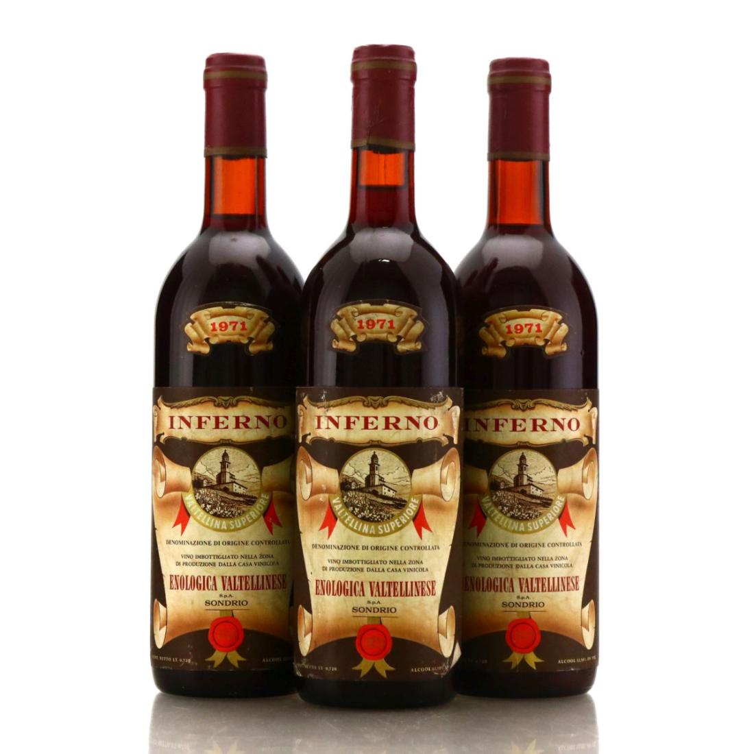 Enologica Valtellinese Inferno 1971 Valtellina Superiore 3x72cl