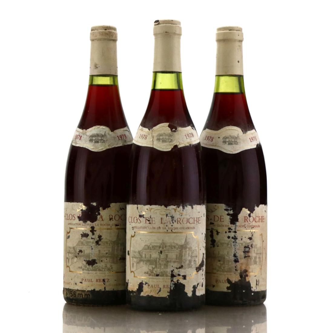 Image for Paul Reitz 1978 Clos de la Roche Grand-Cru