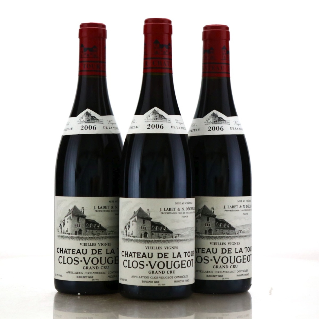 Ch. de la Tour Vieilles Vignes 2006 Clos-Vougeot Grand-Cru 3x75cl