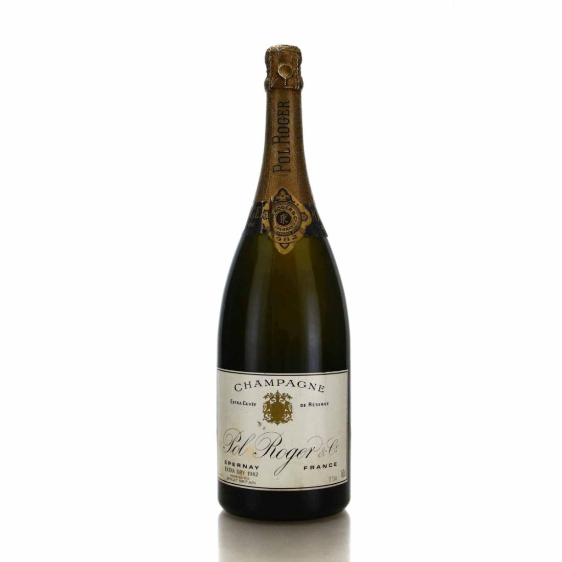 Pol Roger Cuvee de Reserve Extra Dry 1982 Vintage Champagne 150cl