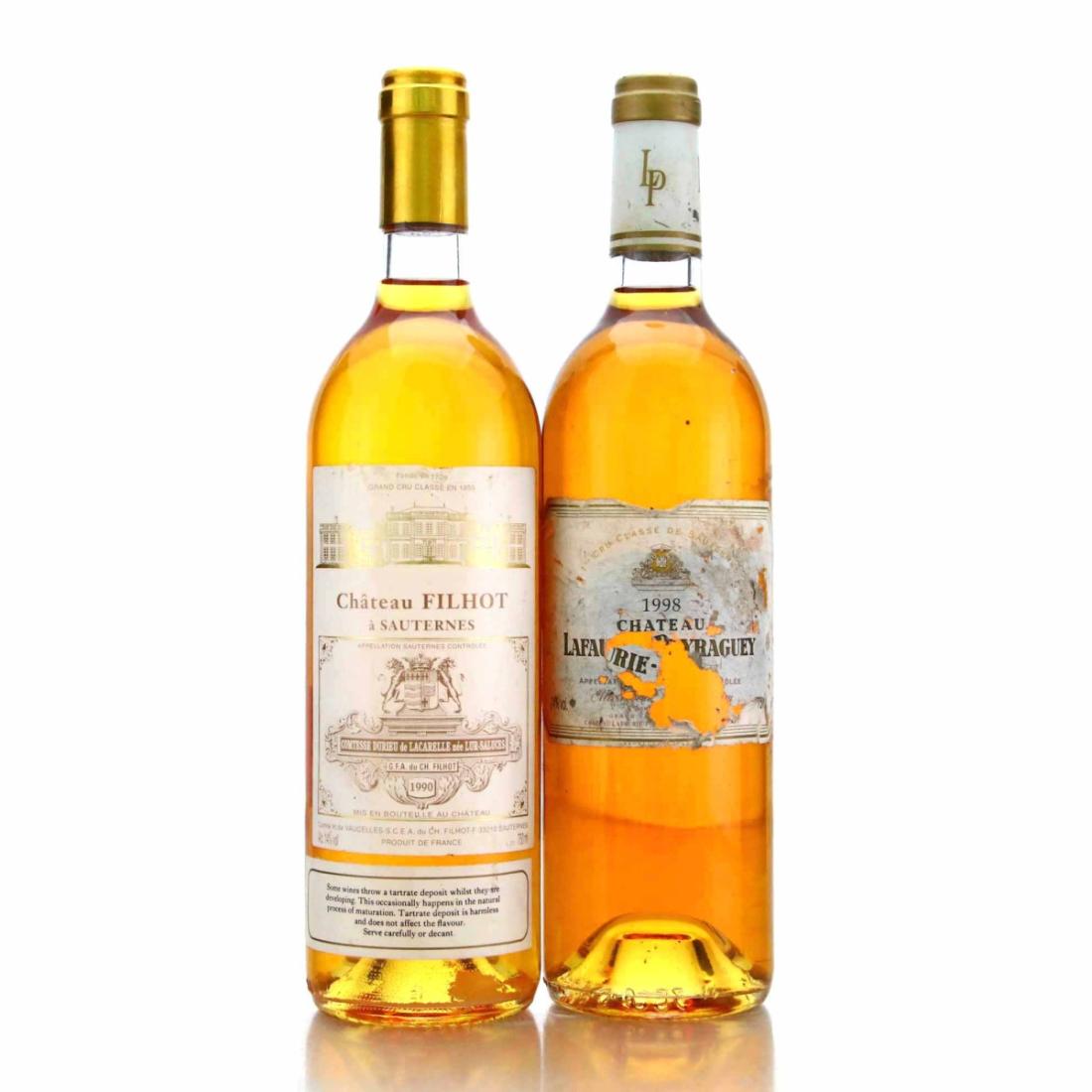 Assorted 1990s Sauternes 2x75cl