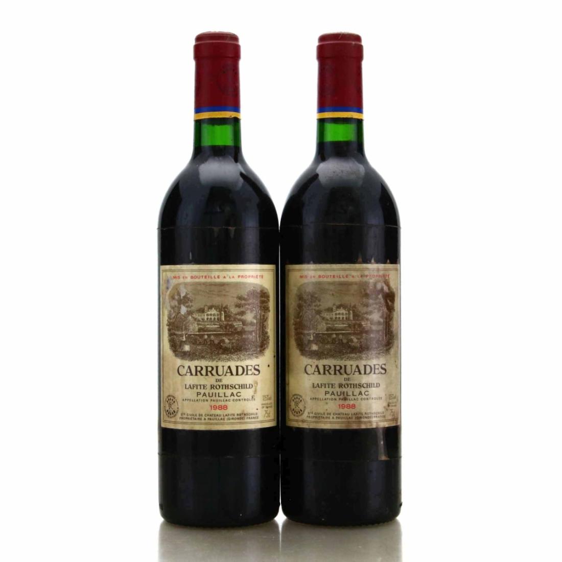 Image for Carruades De Lafite 1988