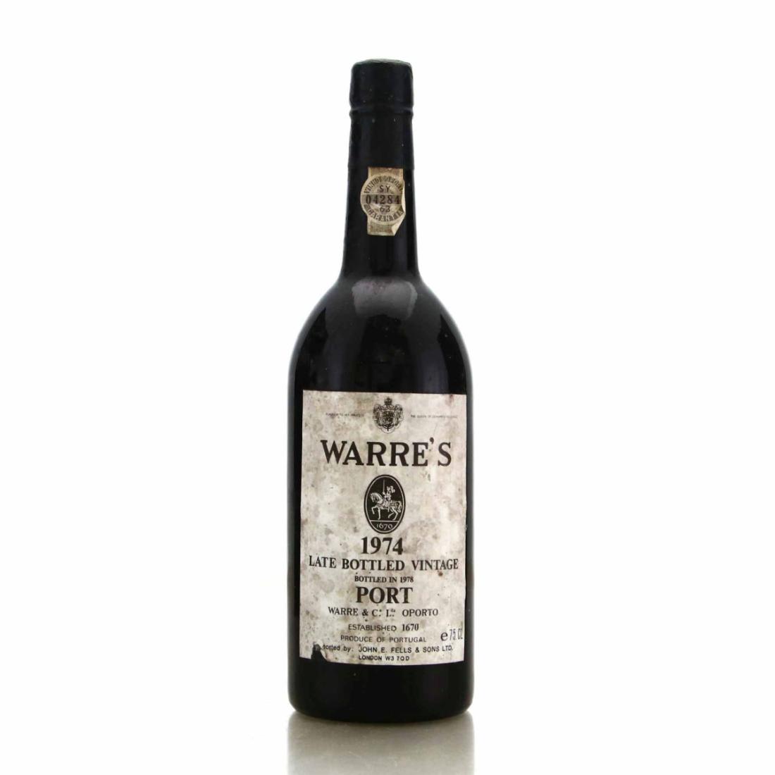 Warre's 1974 Vintage Port