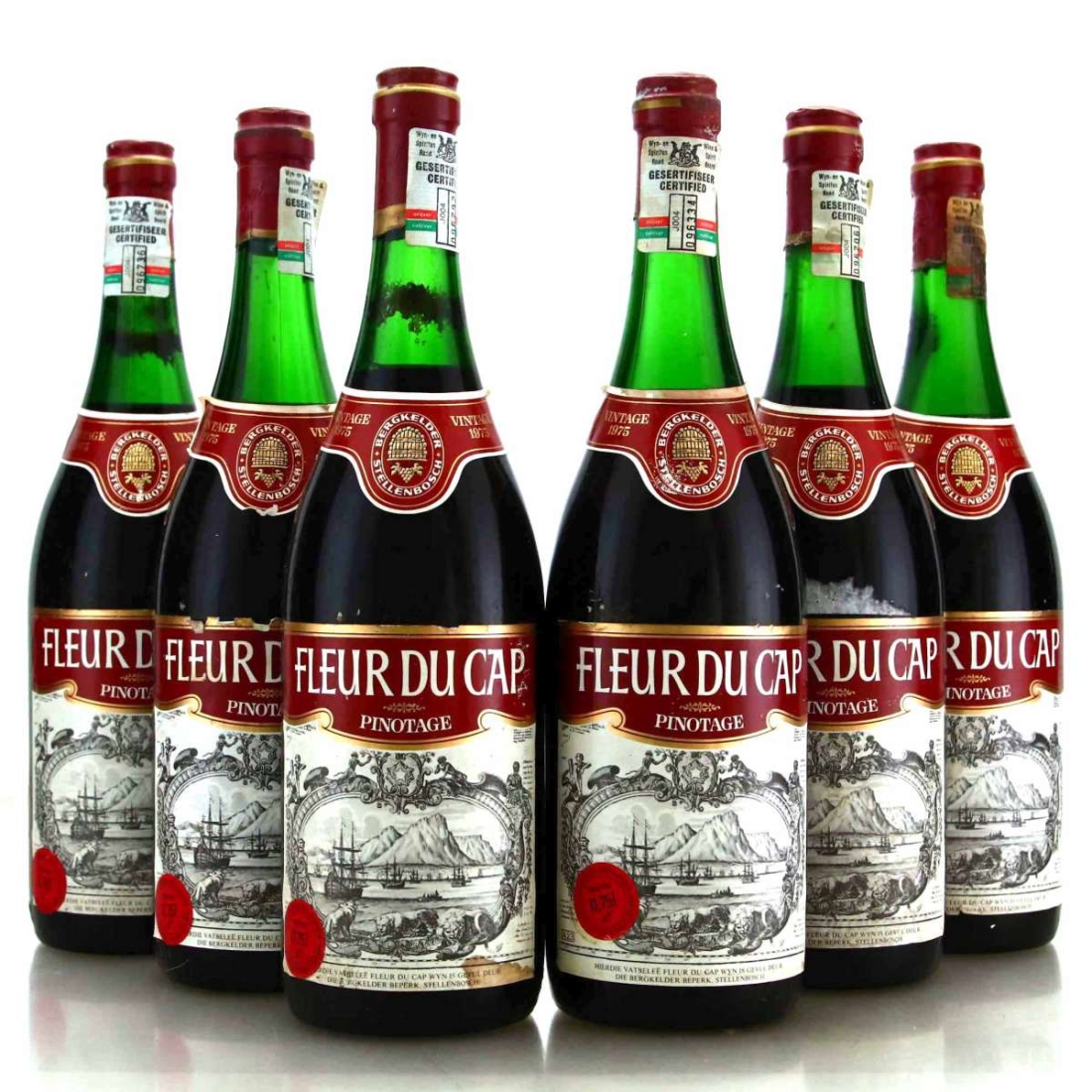 Fleur du Cap Pinotage 1975 Stellenbosch 6x75cl