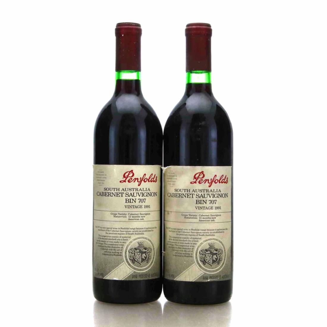 Image for Penfolds Bin 707 Cabernet Sauvignon 1991 South Australia
