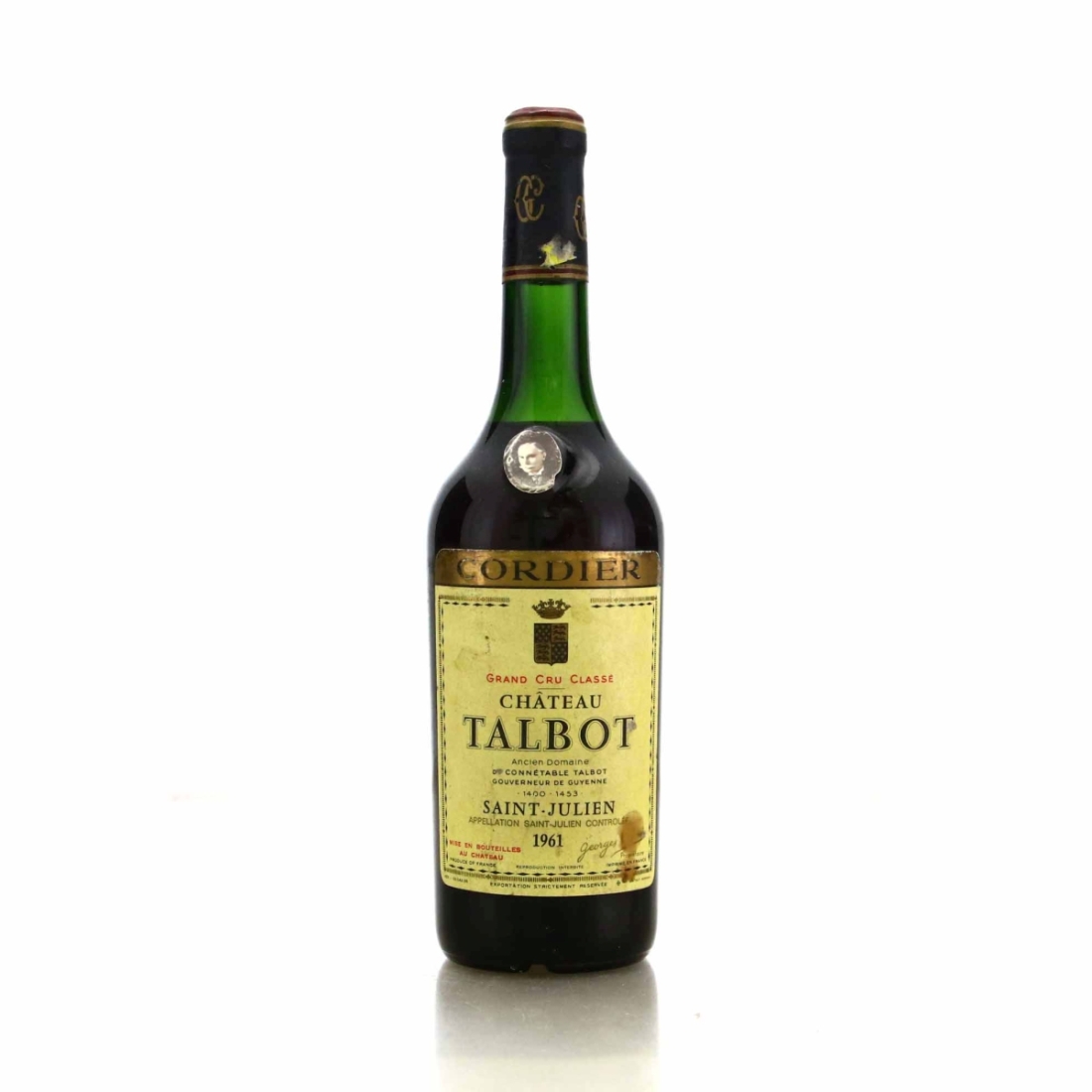 Chateau Talbot 1961 Saint-Julien 4eme-Cru / Cordier