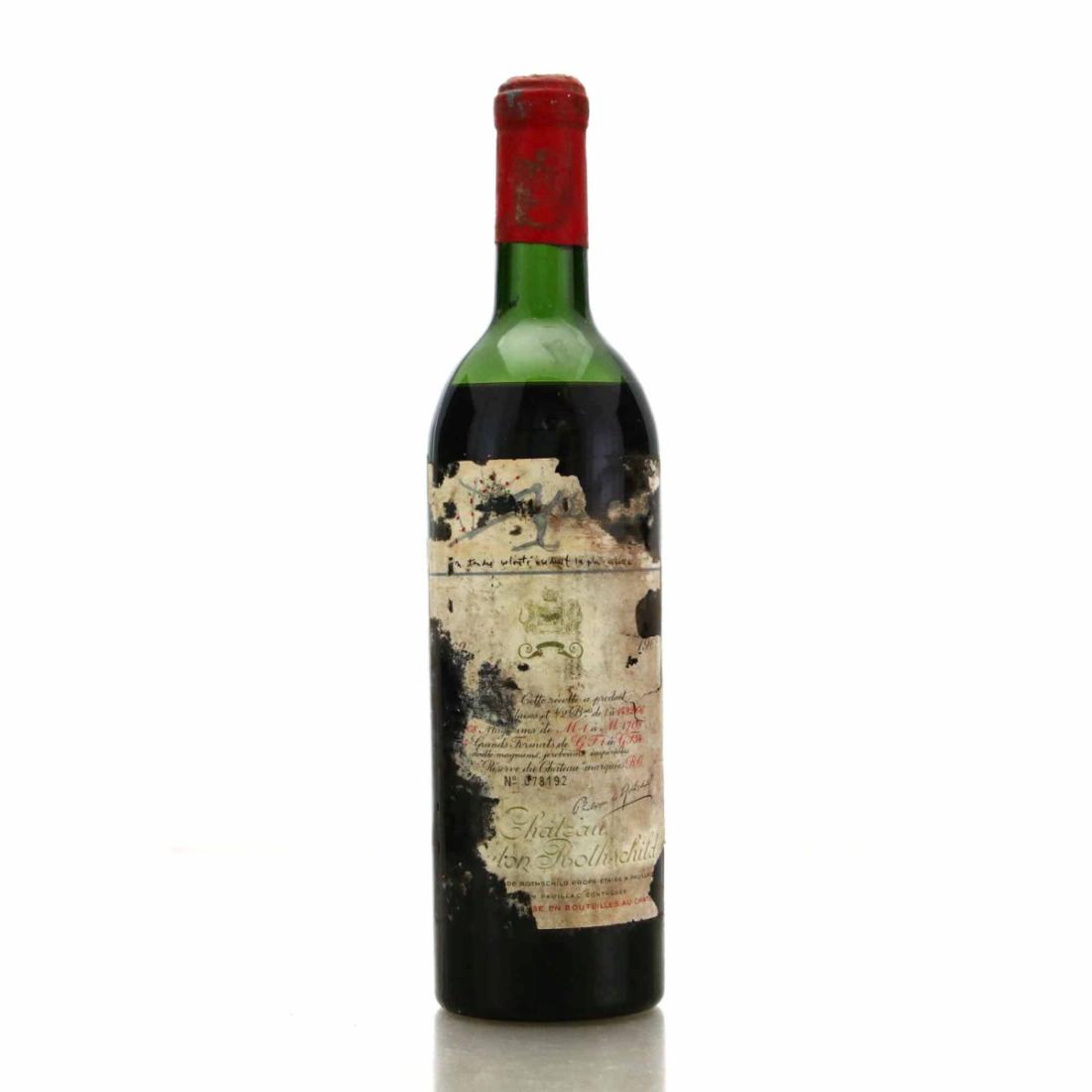 Image for Ch. Mouton Rothschild 1962 Pauillac 1er-Cru