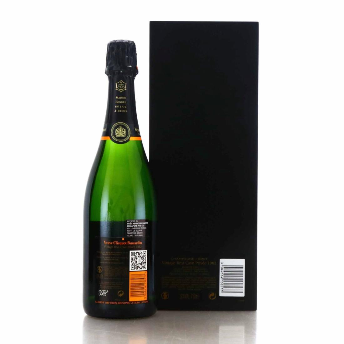 Image for Veuve Clicquot Ponsardin Cave Privee Brut 1982 Vintage Champagne