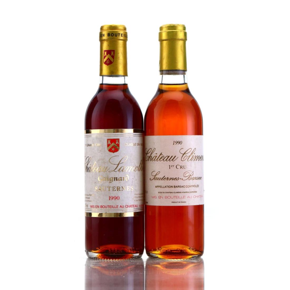 Assorted 1990 Sauternes/Barsac 2x37.5cl