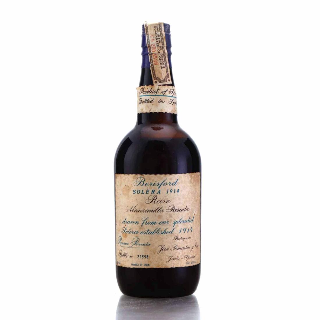 Image for Bodegas de Jose Pemartin Rare Solera 1914 Manzanilla Pasada Sherry