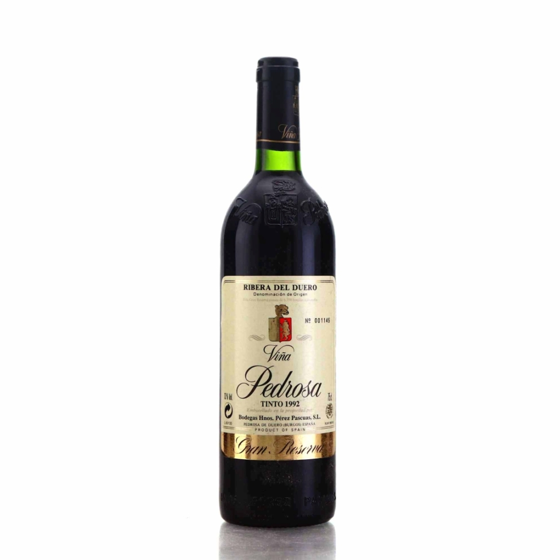 Bodegas Hnos. Perez Pascuas Vina Pedrosa 1992 Ribera Del Duero Gran Reserva