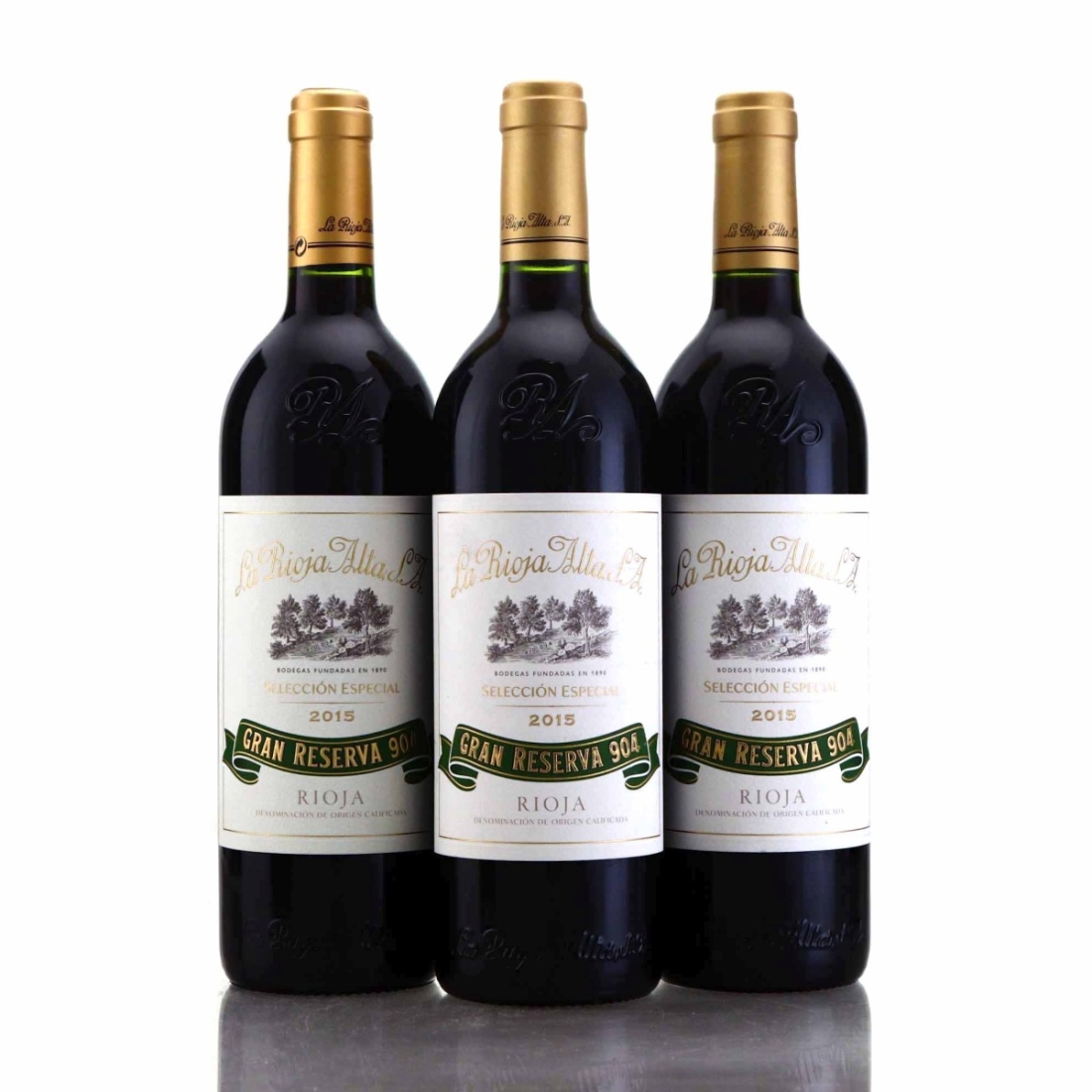 La Rioja Alta Seleccion Especial 904 2015 Rioja Gran Reserva 3x75cl