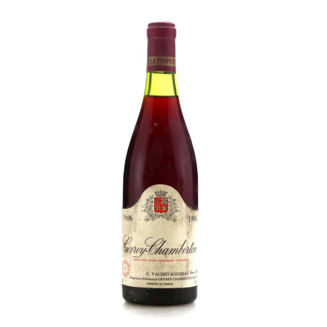 G. Vachet Rousseau 1986 Gevrey-Chambertin