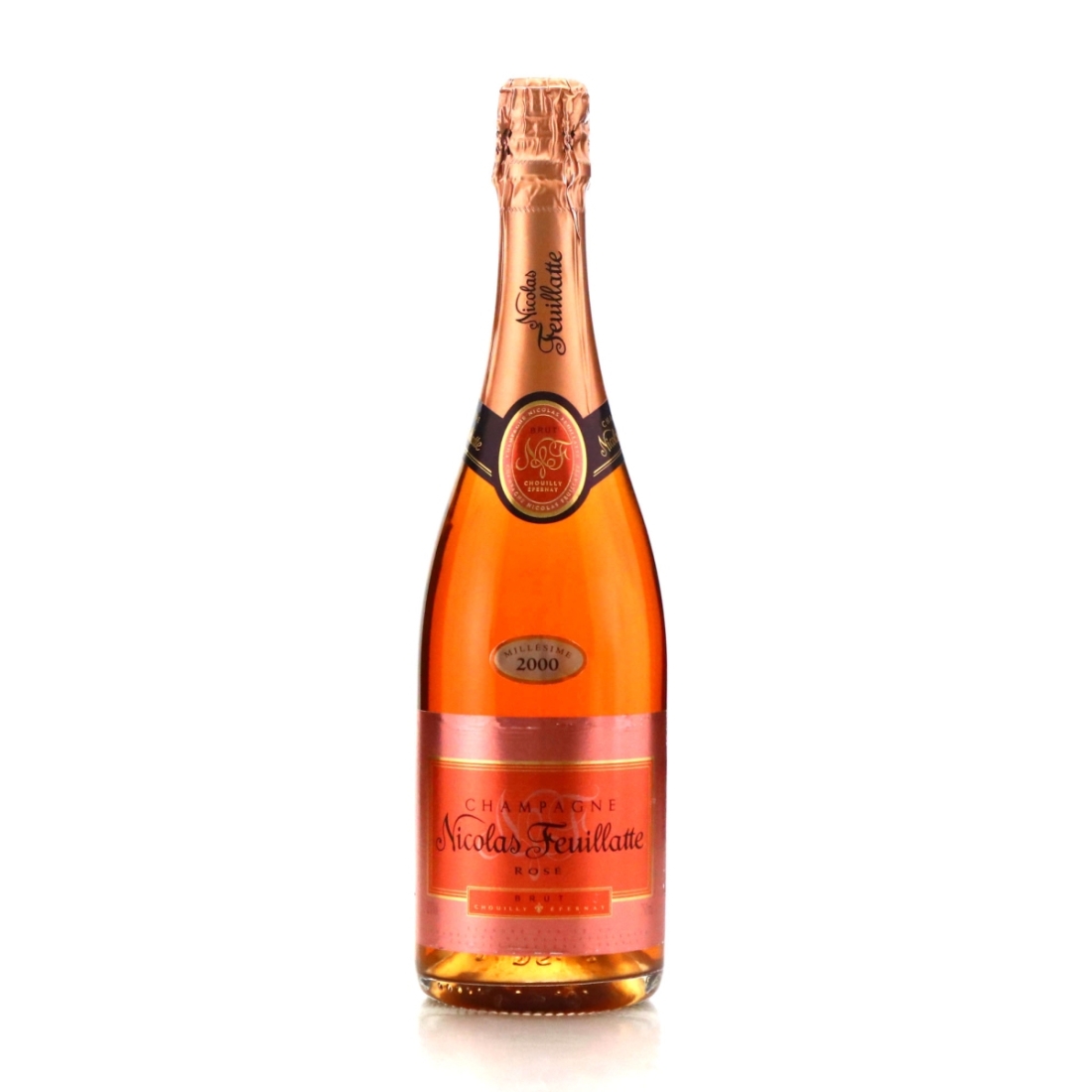 N.Feuillatte Rosé 2000 Vintage Champagne