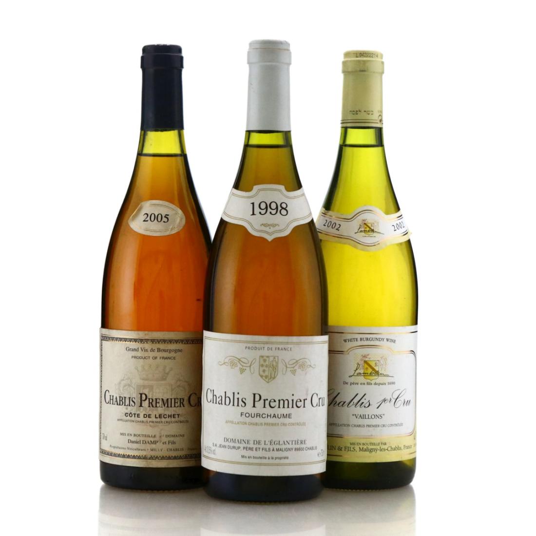 Assorted Chablis Premier Cru 3x75cl