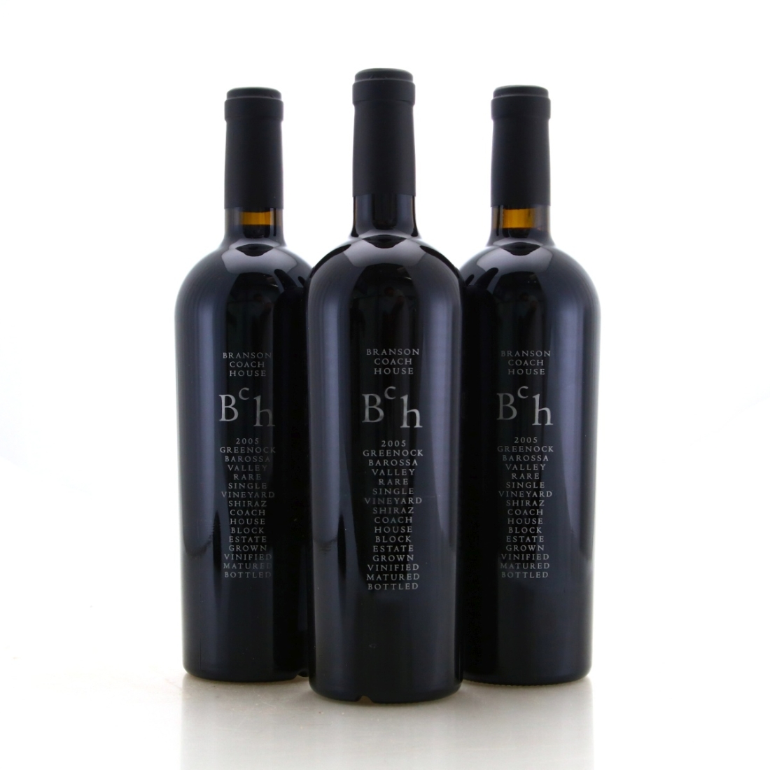 Branson Coach House Greenock Rare Single Vineyard Shiraz 2005 Barossa Valley 3x75cl