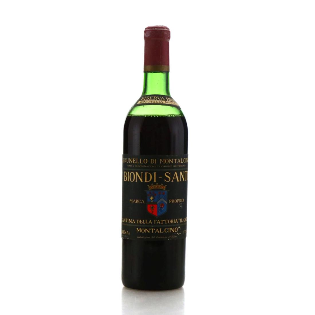 Image for Biondi-Santi 1968 Brunello di Montalcino
