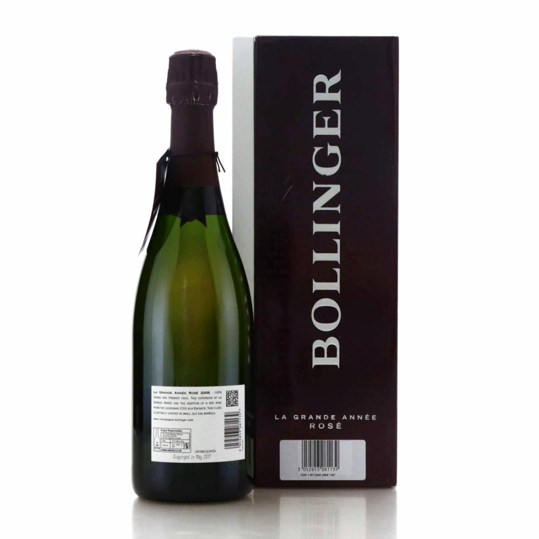 Image for Bollinger Grande Annee Rosé Brut 2005 Vintage Champagne