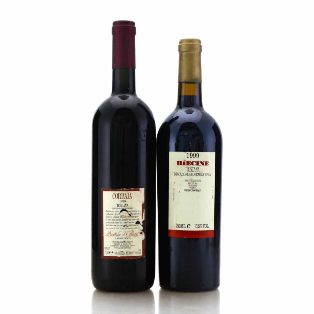 Image for Assorted 1999 Tuscan Red Wine