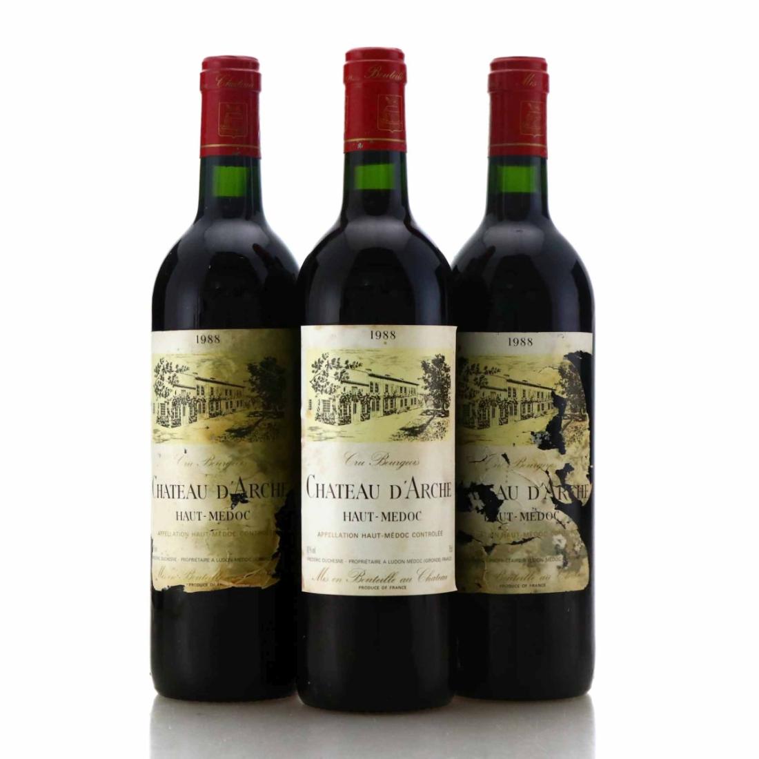 Image for Ch. d'Arche 1988 Haut-Medoc