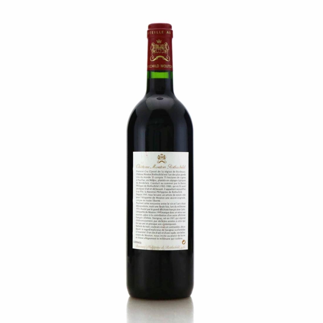 Image for Ch. Mouton Rothschild 1999 Pauillac 1er-Cru