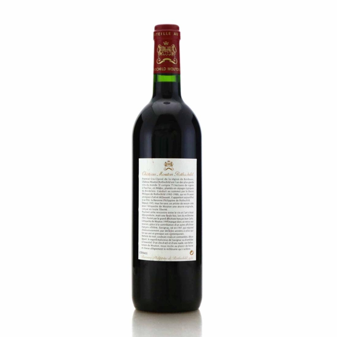 Image for Ch. Mouton Rothschild 1999 Pauillac 1er-Cru