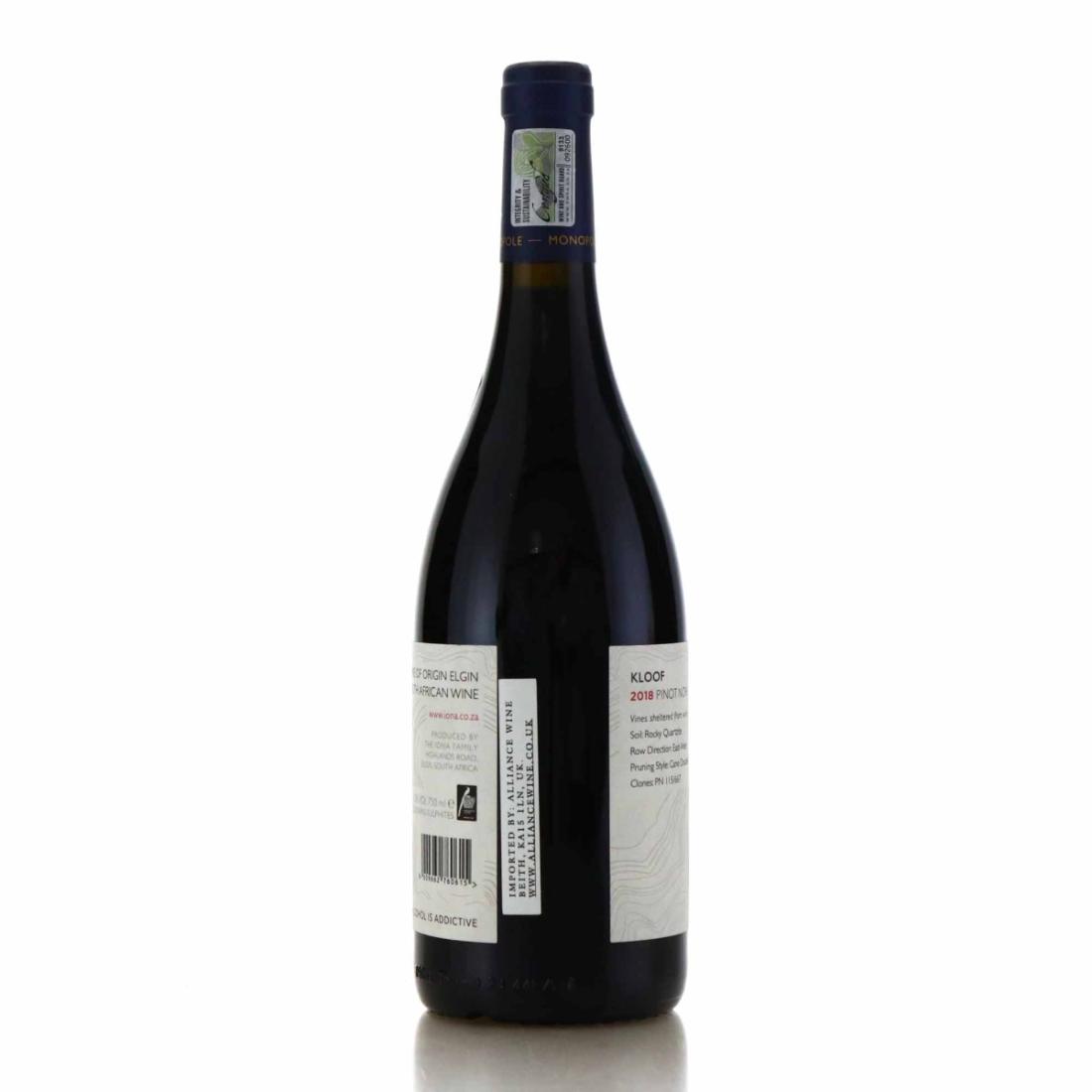 Image for Iona Monopole Kloof Pinot Noir Limited Release 2018 South Africa