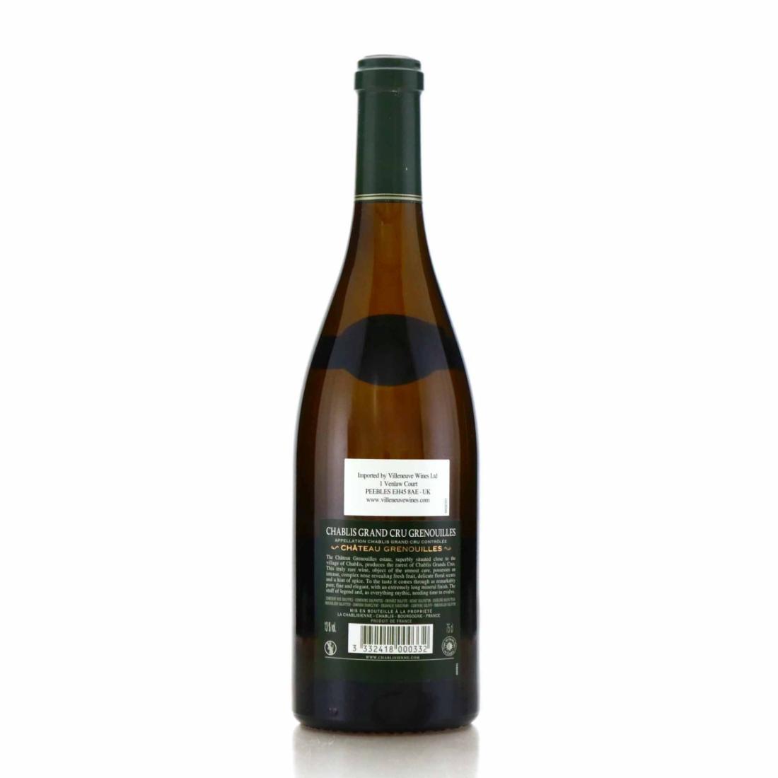Image for La Chablisienne Chateau Grenouilles 2019 Chablis Grand-Cru