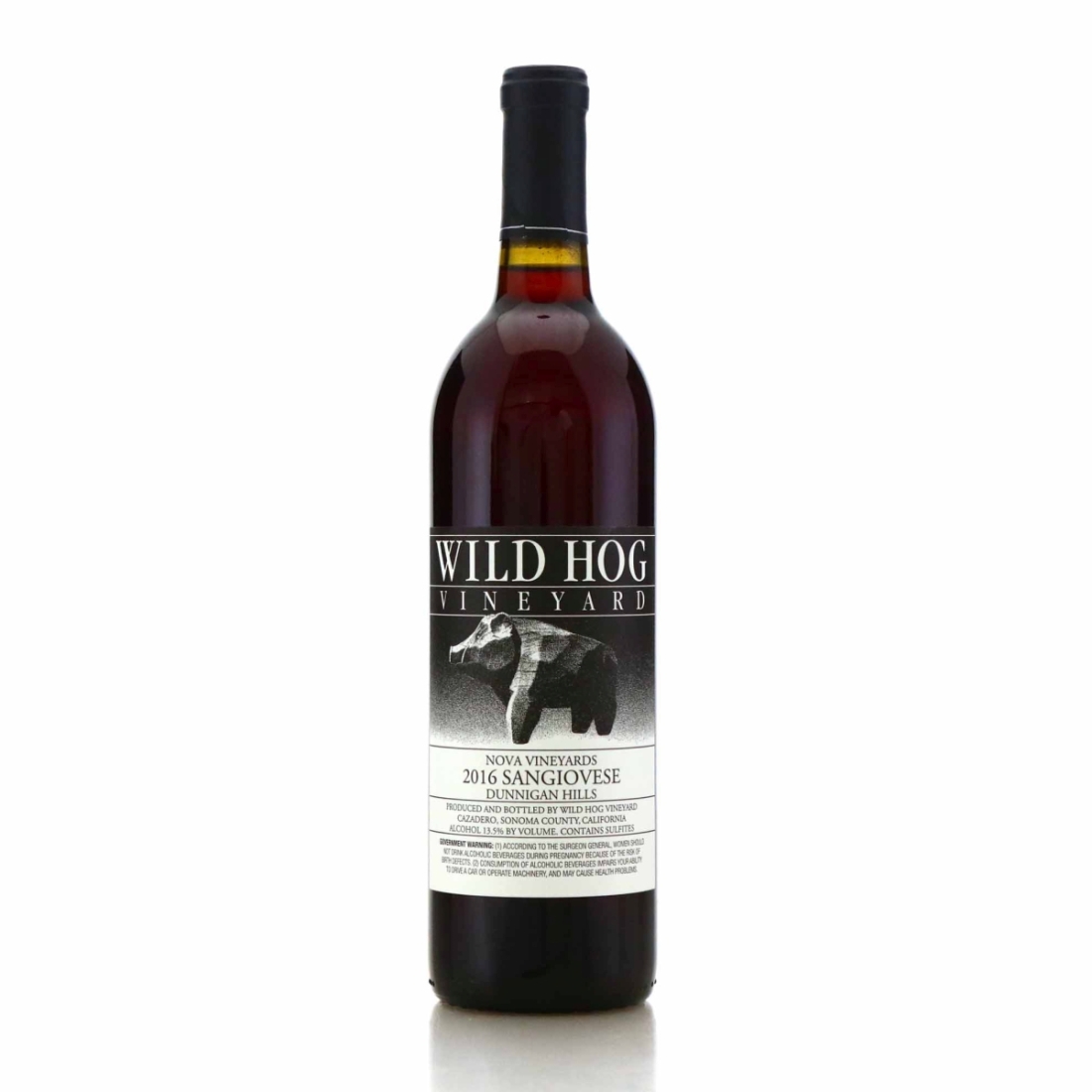 Wild Hog Nova Vineyards Sangiovese 2016 Sonoma County