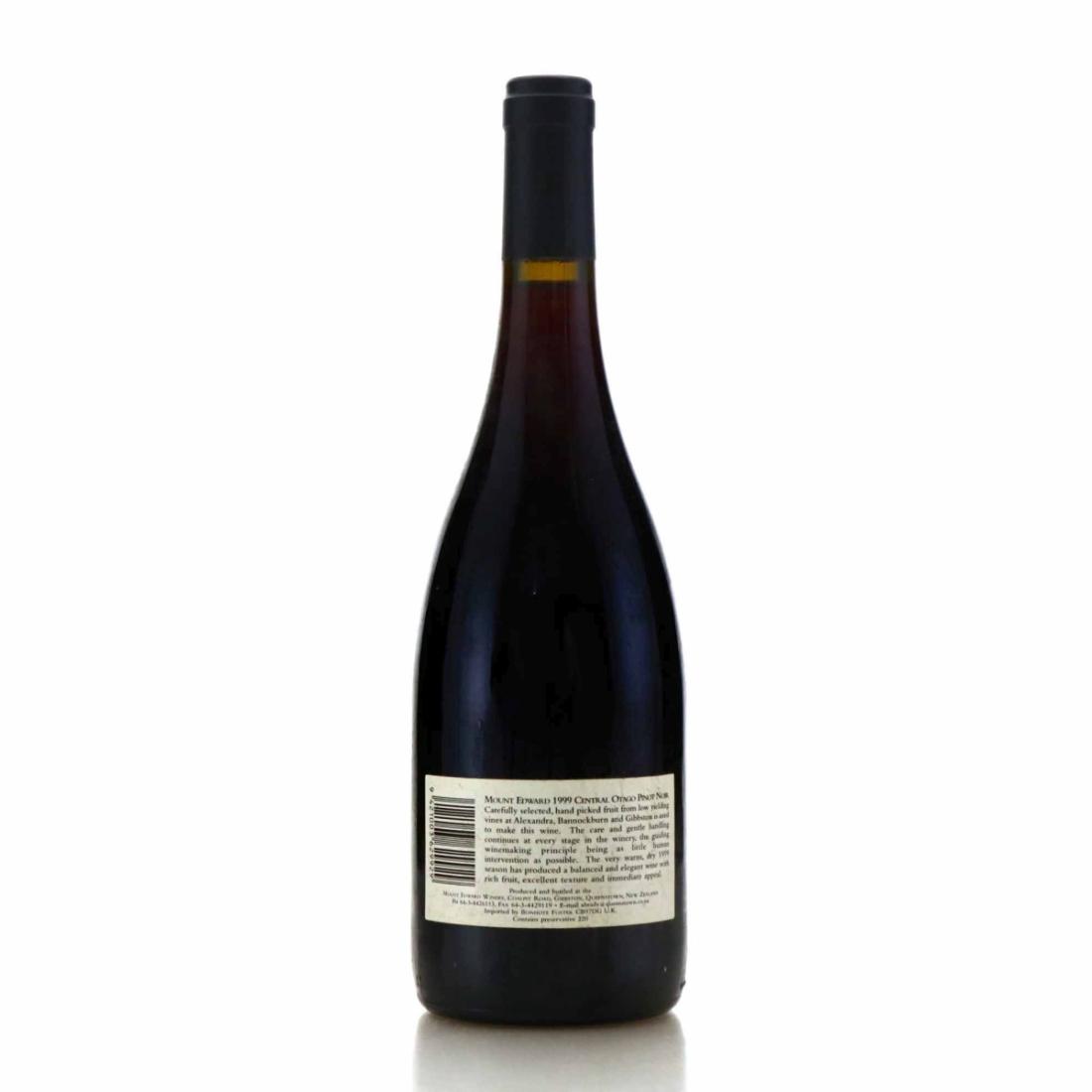 Image for Mount Edward Pinot Noir 1999 Central Otago