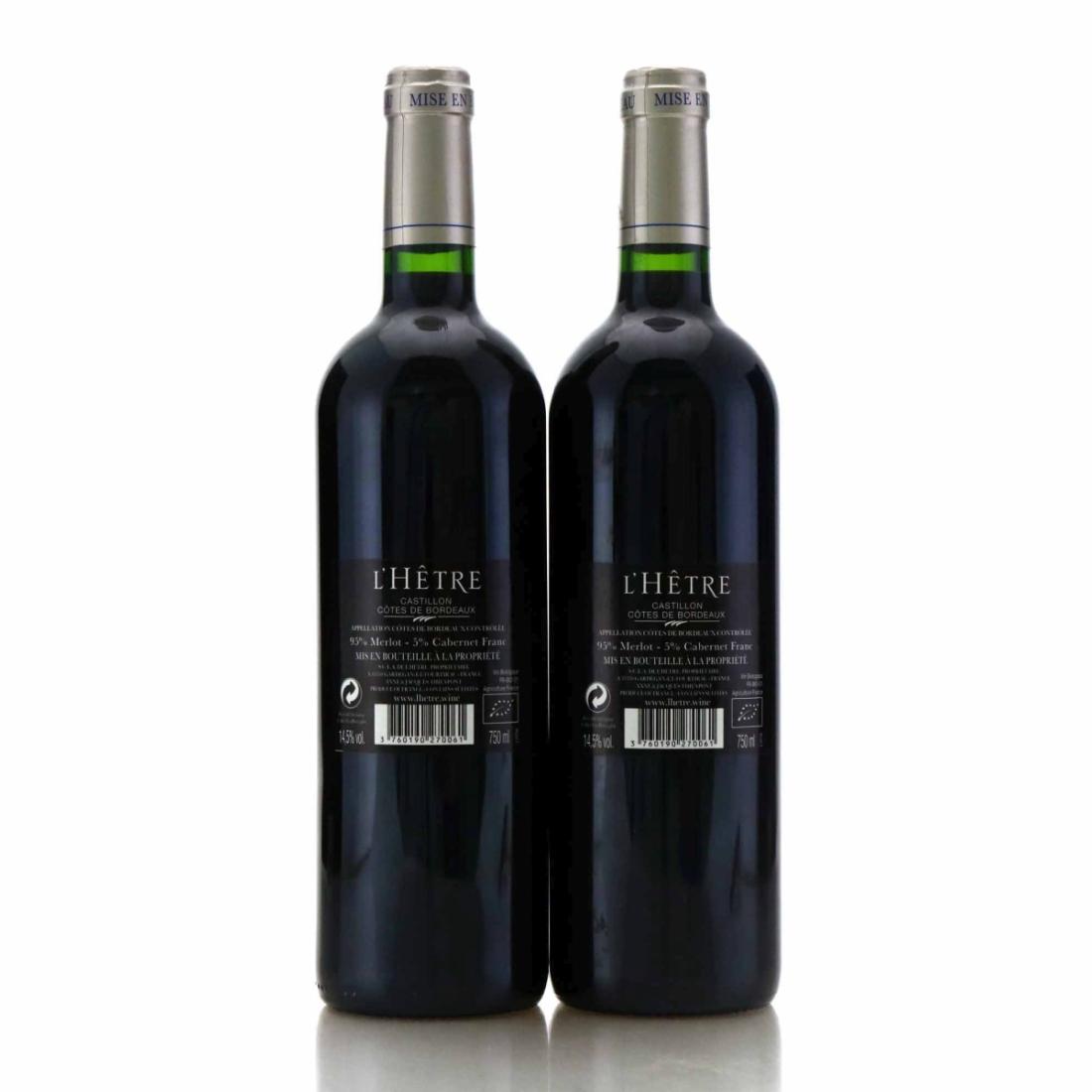 Image for L'Hetre 2016 Castillon, Cotes de Bordeaux
